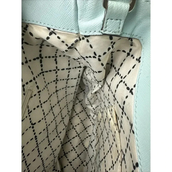 Kate Spade Newbury Lane Grace Blue Loden Detachable Shoulder Strap Satchel Bag - Picture 13 of 16